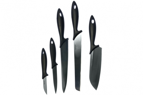 Купить Набор Fiskars: Ножи Essential в деревянном блоке 5шт   1023782 фото №2