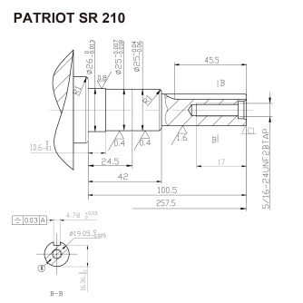 Купить Двигатель Patriot Garden SR 210 фото №3