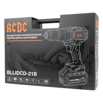 Купить Дрель аккумуляторная ACDC BLLIDCD-21B ONE PLUS   T0069 фото №8