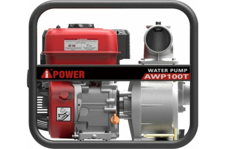 Купить Бензиновая мотопомпа для грязной воды A-iPower AWP100T 30241 фото №8