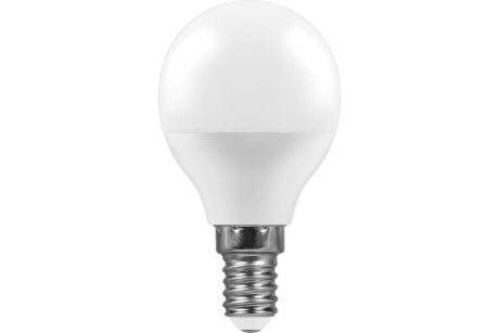 Купить Лампа св.диод. шарик 7W 230V E14 2700K  FERON фото №2