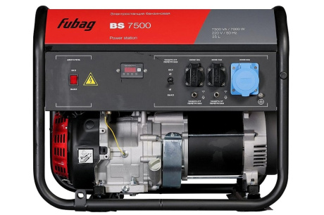 Купить Электростанция Fubag BS 7500 бензиновая фото №5