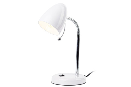 Купить Настольная лампа "Эра" N-116-E27-40W-W белая  Б0047200  Б0047200 фото №1